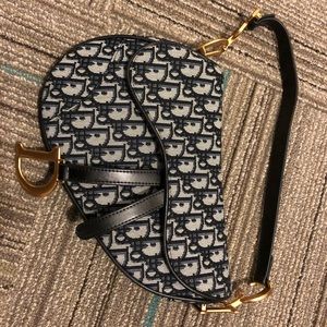 Dior Saddle Bag Blue